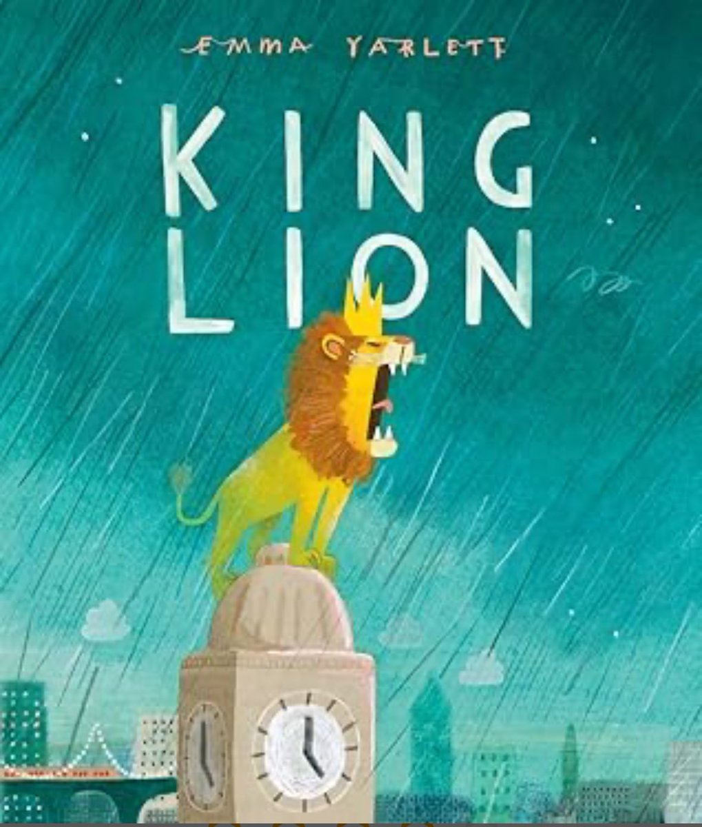 jluss's tweet photo. #KingLion by @emmayarlett arrives tomorrow! A wonderful message to share with kids about how to make &amp; be a friend. The light &amp; dark colors in the beautiful illustrations help share the changing moods. TY to @candlewickpress for sharing this review copy. @candlewick_sl @ctcasl https://t.co/D1uvsyoxPA