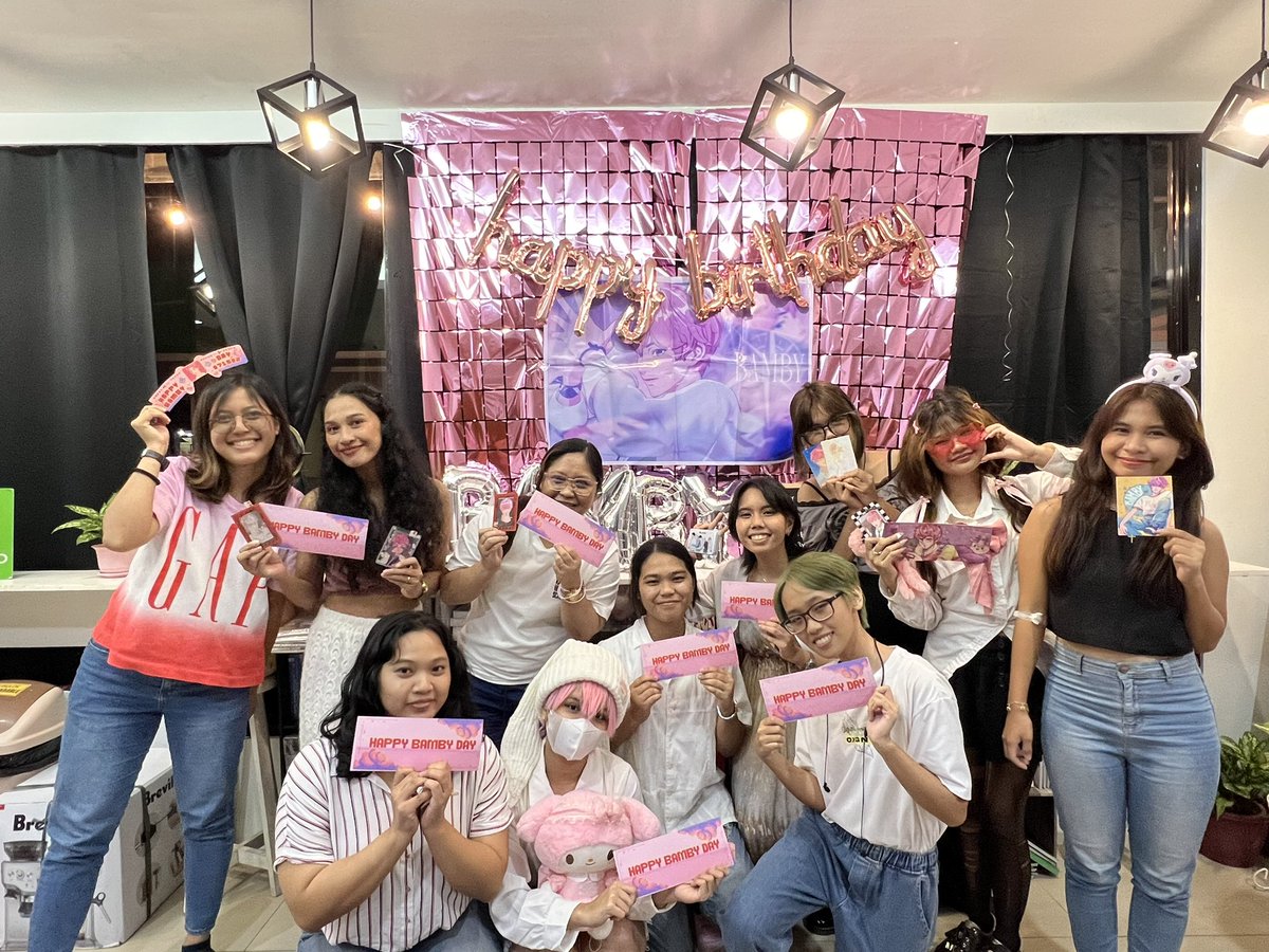 heymyng's tweet photo. Before this day officially ends, I would like to say HAPPY BIRTHDAY BONGGUYAAAAA ๐ซ๐ and forever thankful for the people that I met for the first time and celebrate Bambyโs bday together ๐ซถ๐ป
See u on next gath! #PINKPUNK
#HAPPY_BAMBY_DAY #PEACHES_BAMBY_DAY https://t.co/9Ci9mvt2co
