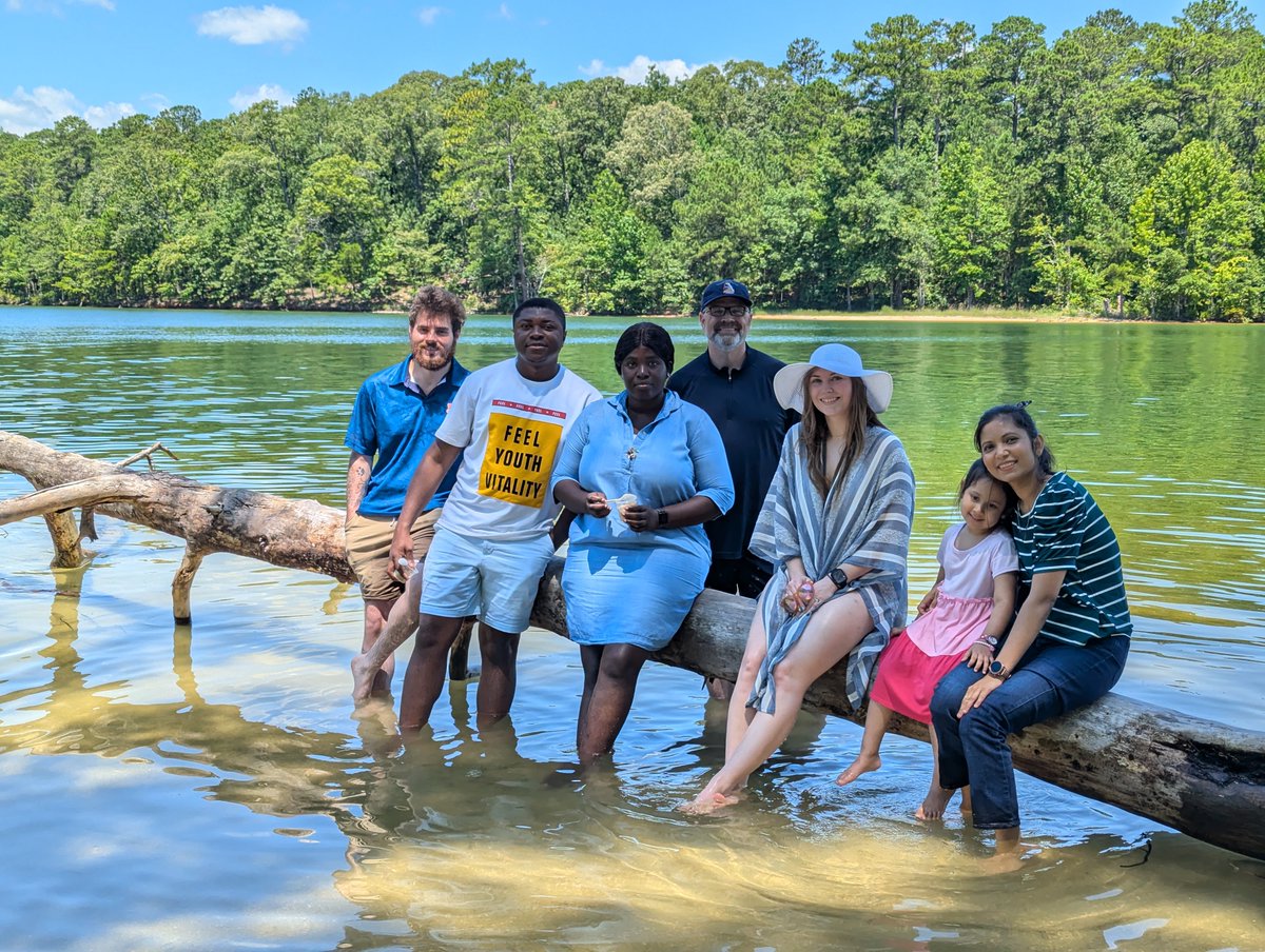 Inaugural Goodwin Lab boat outing on Lake Martin. Found a beautiful cove to beach the boat and spend the day. From the group: Rejaul, Nana, Sara, and Doc. Special guests: <a href="/LChaseLedbetter/">Chase Ledbetter</a> , Joshua, and the Islam family.