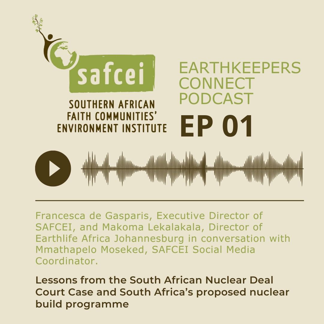 Launching our new podcast series on sustainability! Episode 1 explores the South African Nuclear Court Deal Case and proposed build programme. Insights from Francesca de Gasparis and Makoma Lekalakala in conversation with Mmathapelo Mosekedi. Stay informed with Earthkeepers