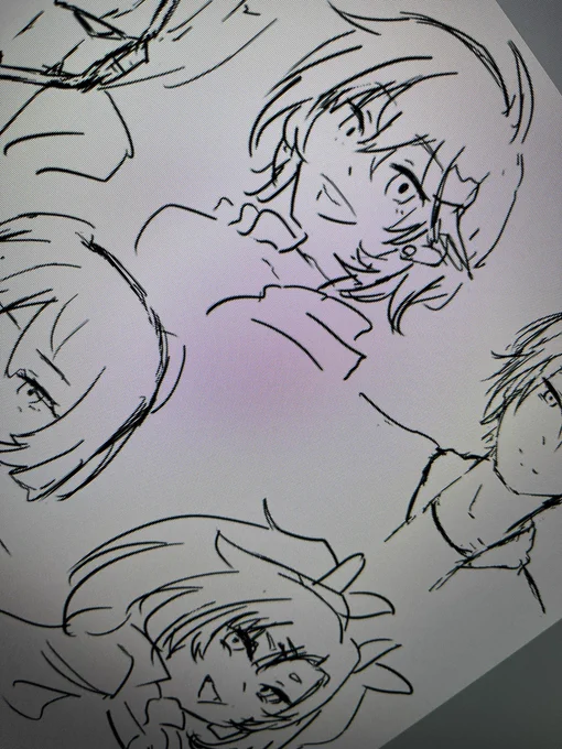ゼンゼロやりまくってて絵の練習してなかったので、感覚取り戻すのも兼ねてゼンゼロキャラたちをチマチマと…