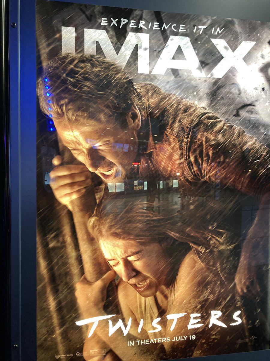 DuskySamCat's tweet image. Twisters poster seen at AMC after seeing Longlegs. Such painful orgasms!