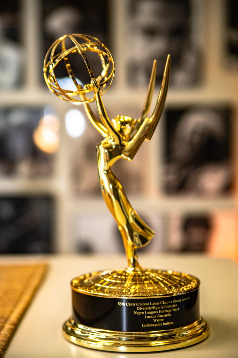 iuischoolofed's tweet image. Dr. Lasana D. Kazembe receives Emmy Award from Central Great Lakes Chapter for Negro Leagues Heritage Week Project
today.iu.edu/live/news/4933…