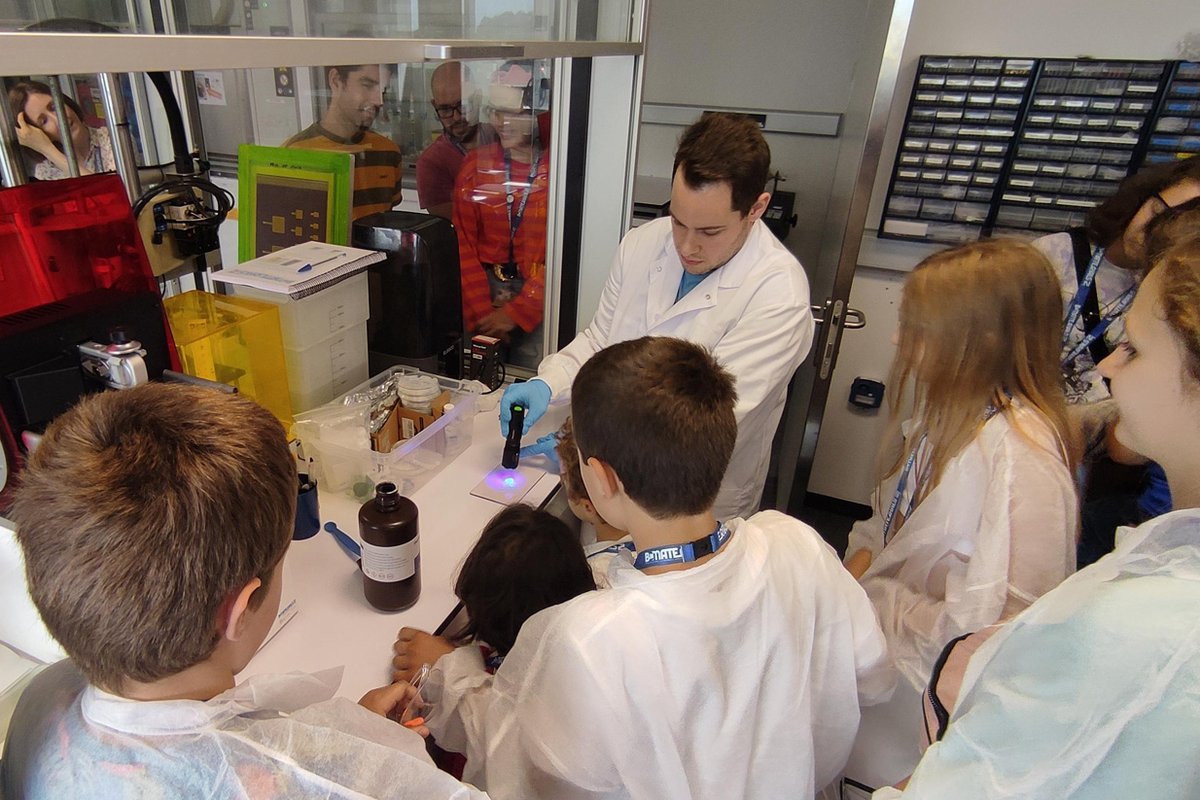 Fantastic 'Family Open Day' at #BCMaterials last Friday. The new generations are ready to take the baton from their mums and dads at our center! The youngest kids were only 4!! Thanks everyone for making this possible. It was soooo great!! 🥳