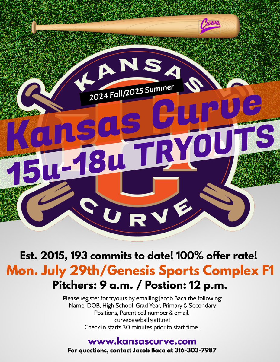 CoachHoffCurve's tweet photo. 2 weeks away from our tryouts. If you are unhappy in your current situation hit us up. We pride ourselves in our 100% offer rate. If you have any questions my DMs are open. 
Don’t let the “Kansas” name scare you. We have kids from all over the Midwest. We also have an Aussie! https://t.co/nRyJ5FT6Jw