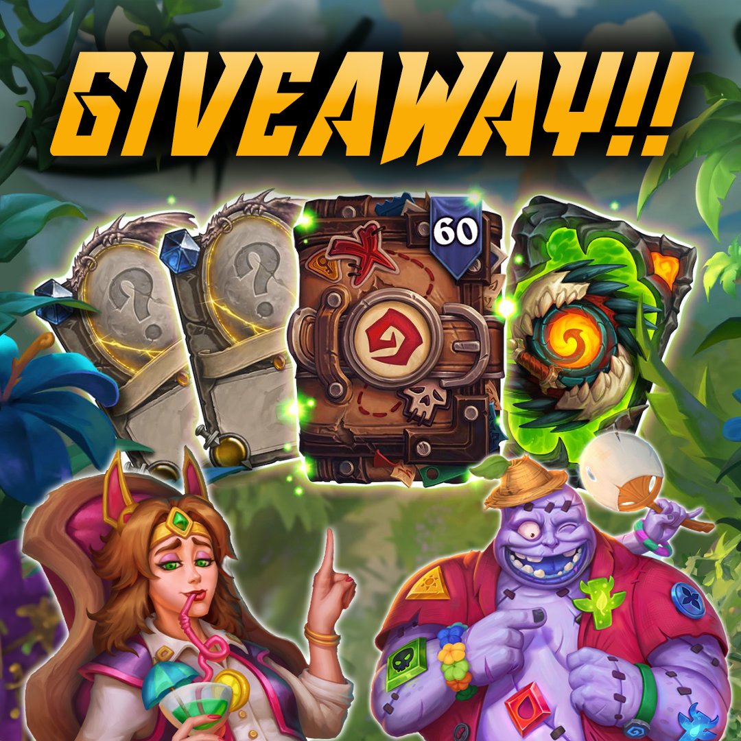 Thanks to <a href="/PlayHearthstone/">Hearthstone</a> I am giving away a Perils in Paradise pre-purchase bundle.
To enter:
✅Follow me: <a href="/ItsFinalS/">FinalS</a> 
♻️Like+Retweet
🔥Comment: what class it's gonna be BUSTED on the first day of the expansion
Optional: sub to my yt youtube.com/@ItsFinalS
Good luck!
