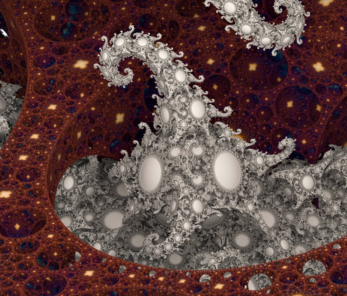 Light.
#raytracing #MetalRT #rendering #fractal