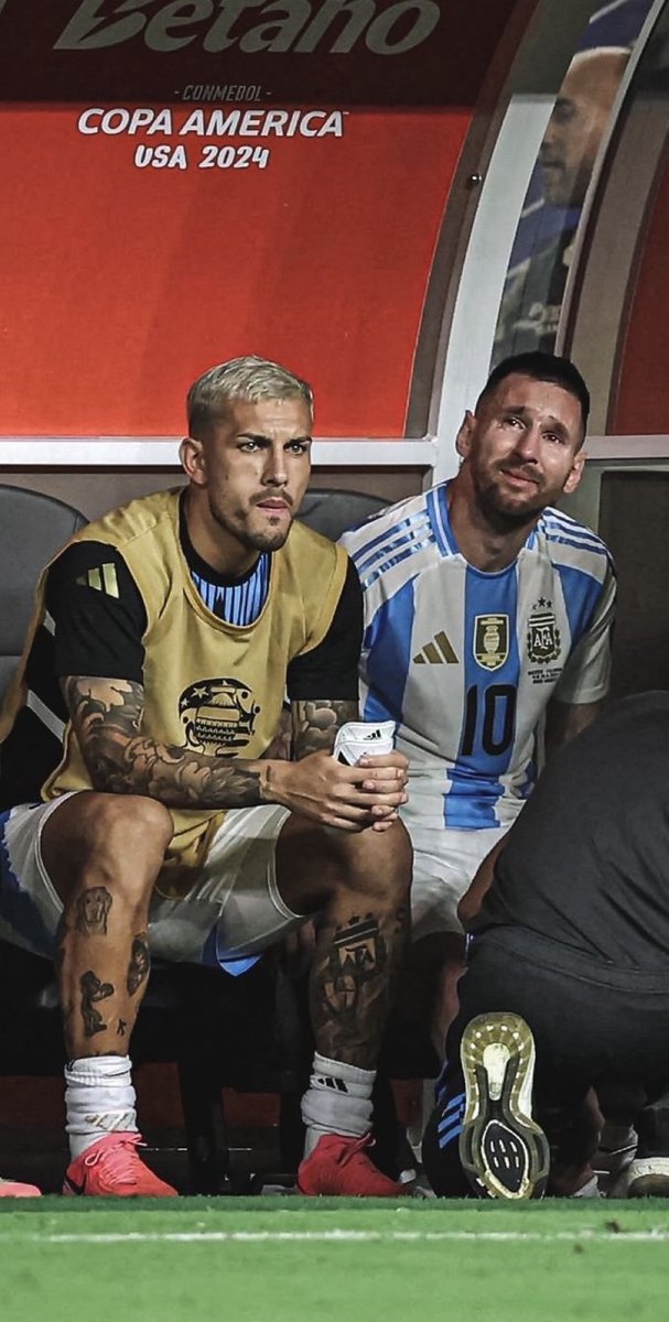 Messi got emotional and then Paredes locked tf in, went out there and helped Argentina win the Copa America.