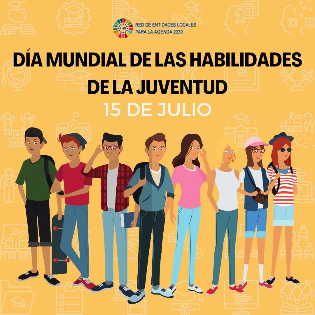 Día Mundial de las Habilidades de la Juventud 🎓🌍

Empoderar a los jóvenes con habilidades es clave para una sociedad justa e inclusiva. La educación y la formación son esenciales para superar desigualdades y enfrentar desafíos globales. 

¡Apoyemos a nuestra juventud!