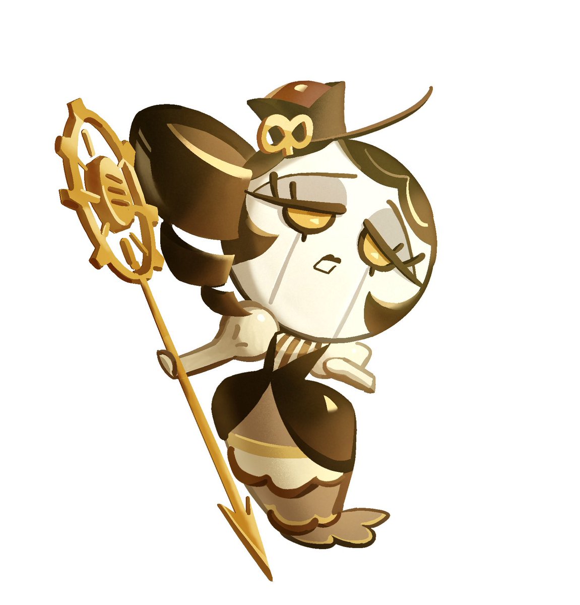 bogobagelOoo's tweet photo. my #cookierunoc Opera Cake Cookie&amp;Brioche Cookie! 🎭☕️🔧🍞
#cookierunfanart https://t.co/g7b6xRyUn8