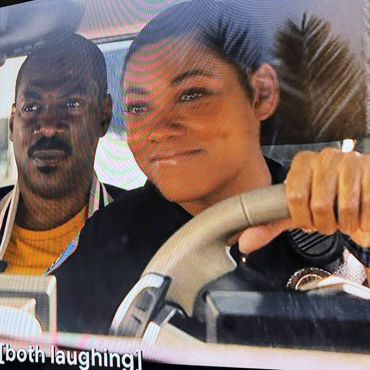 Such a sweet moment between Father &amp; Daughter! #beverlyhillscop 

Did anyone else spot Eddie’s beautiful Daughter Bria? 💖