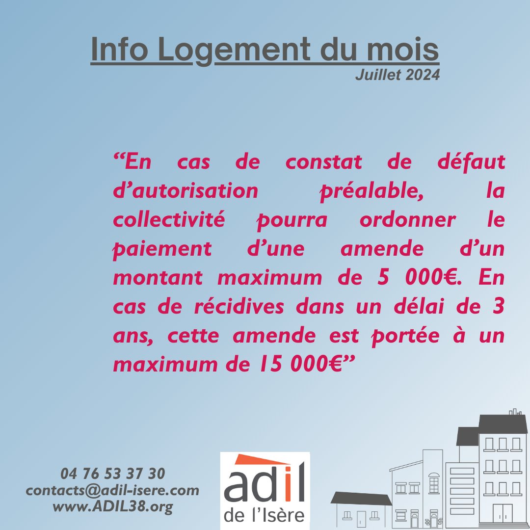 ADIL_Isere's tweet photo. Le Permis de Louer se développe en #Isère !
Retrouvez l'info #Logement du mois de juillet en intégralité sur notre site ⤵️
https://t.co/P2mtz9WqKc
Pour plus de renseignements, contactez nous !
🕒 Mardi au Vendredi de 9h à 18h
📞 04 76 53 37 30
📧 contacts@adil-isere.com https://t.co/HKUXY0f1B7