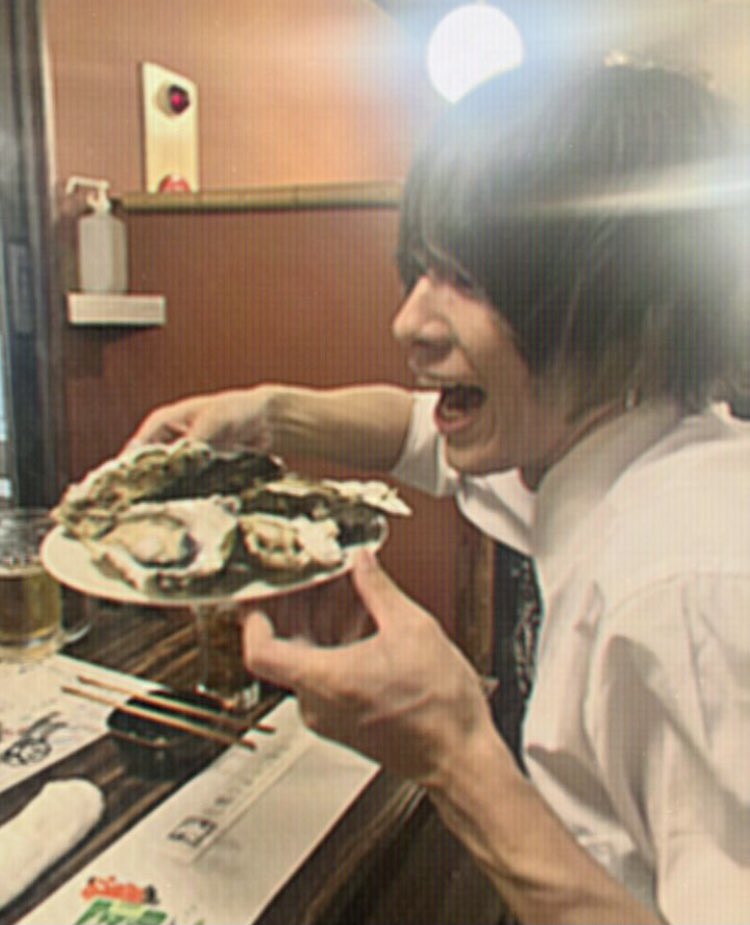 大好きな先輩を前にしてテンション上がってる