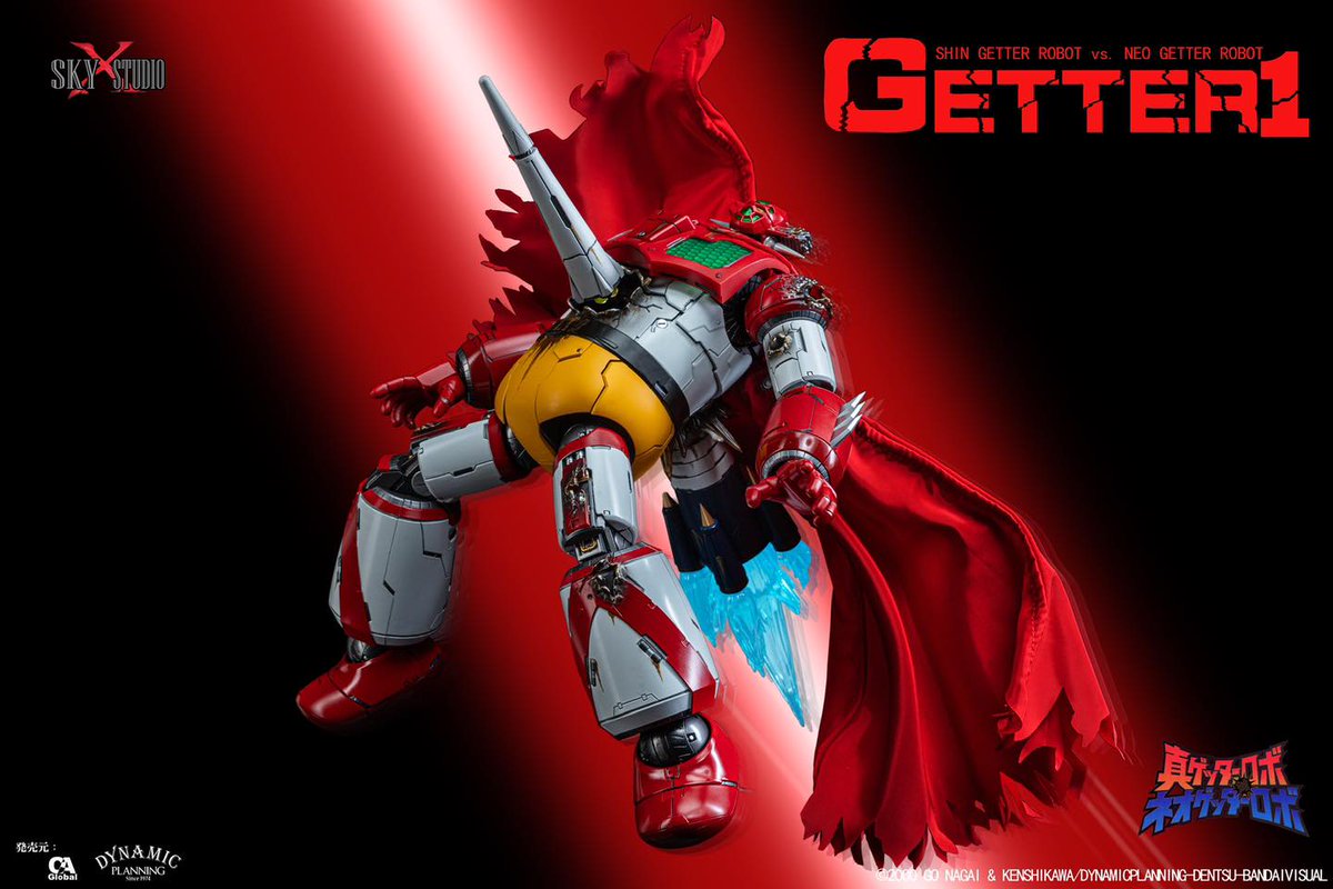 TimelessDimen's tweet image. x.com/TimelessDimen/…
#ShinGetterroboVSNeoGetterRobo 
#ShinGetterRobo

ON SALES at ACGHK 2024 26TH-30TH JULY 2024

GETTER 1 DAMAGED VER. FINAL BATTLE EDITION
SHIN GETTER ROBO VS NEO GETTER ROBO
SKY X STUDIO

$1,798HKD
LIMITED TO 500 UNITS

timelessdimension7.wordpress.com/2024/07/15/%e7…