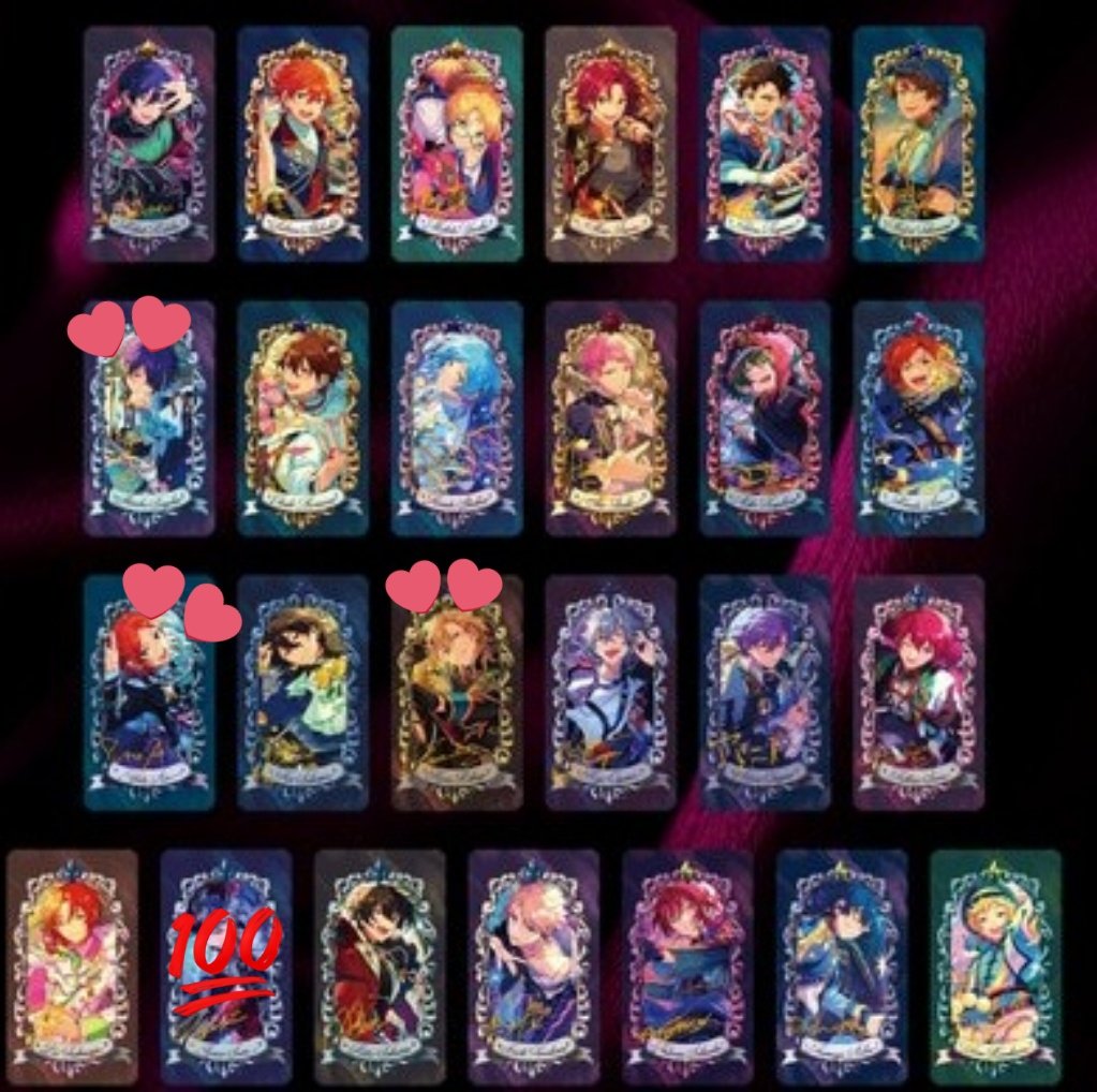 ama07302's tweet photo. あんスタ ミュージアムカード Museum Card no.2 交換 仮約束

譲▶︎スバル、北斗、真、真緒、鉄虎、翠、千秋、奏汰、宗、みか、ひなた、零、晃牙、アドニス、司、レオ、凛月、嵐、夏目、つむぎ、宙
求▶︎薫、忍、ゆうた

2〜3Box予約予定
お気軽に検索からでもお声掛けください🙏 https://t.co/Uu6ZFSDg5t