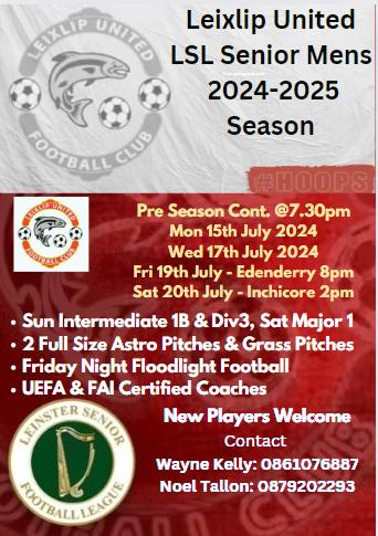 Leixlip United AFC tweet media