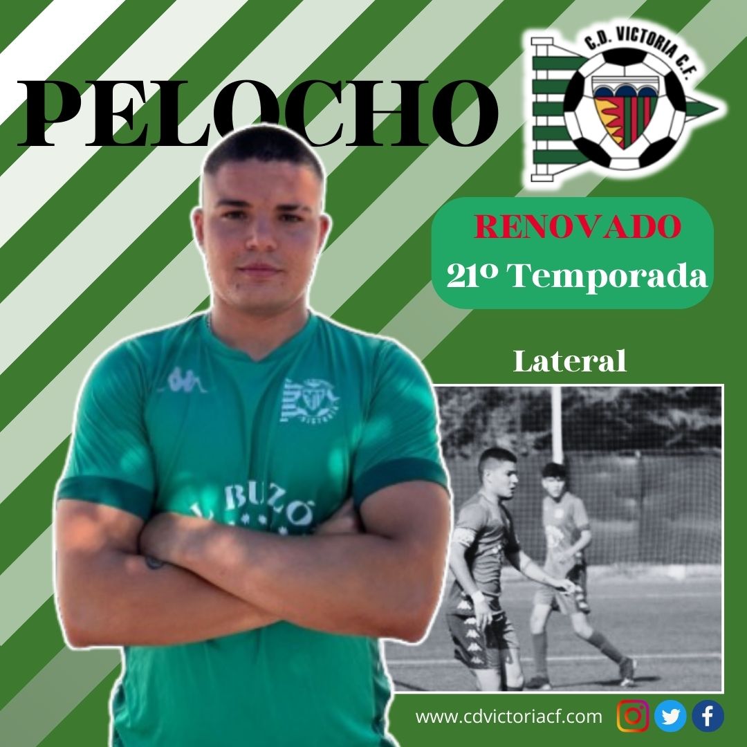 CDVictoriaCF's tweet photo. ✍️©️ | PELOCHO continuara una temporada mas en nuestro Aficionado A.

Nuestro capitán comenzara su 21º temporada en el club, en busca de su mejor versión, que haga que el equipo vuelva a estar en las posiciones altas de la tabla

¡Mucha suerte Pelocho!⚽💚 https://t.co/CpS2adCRqi