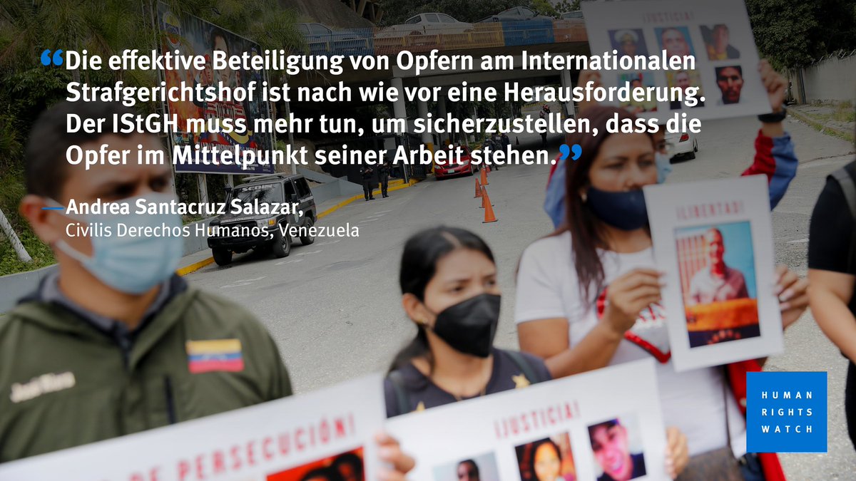 #Venezuela: <a href="/andreasantacruz/">Andrea Santacruz</a>, geschäftsführende Direktorin von Civilis Derechos Humanos (@CivilisDDHH)