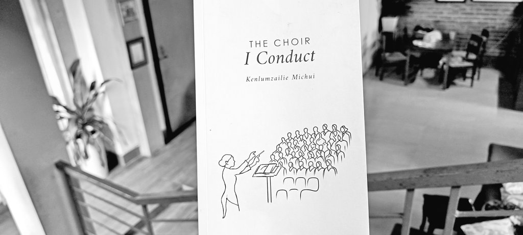 penthrill's tweet image. Cover reveal of our upcoming publication &quot;The Choir I Conduct&quot; by Kenlumzailie Michui

Cover art (also edited) by Paolo D. Nukhu

#newbookalert #penthrillauthors #penthrillbooks #penthrillpublication #nagawritersinenglish #booksfromnagaland #northeastwriters