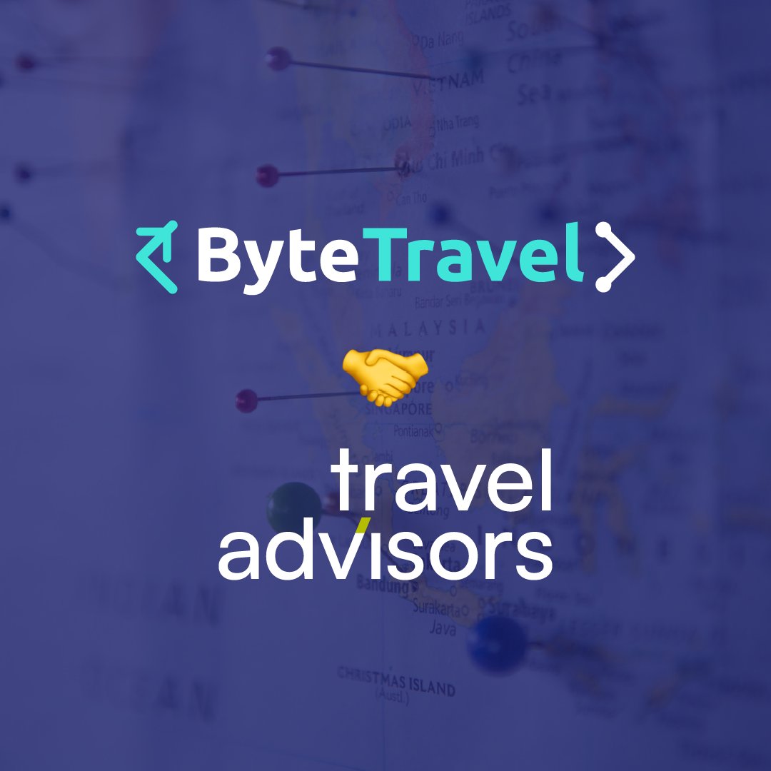 ByteTravelSA's tweet photo. Tenemos otra noticia importante: ¡#ByteTravel y @tadvisorsguild acaban de cerrar un acuerdo de asociación! 🎉 https://t.co/5Lxhdj3kWK