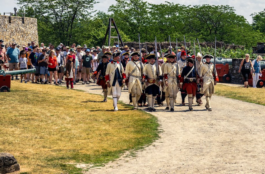 On day 1 during this weekend's Siege of Carillon Battle Reenactment, step into Fort Carillon on July 23, 1759, &amp; discover how the French blocked British invasion on Lake Champlain. Discover General Jeffrey Amherst’s plan to prevent the mistakes of 1758 as he advanced towards
