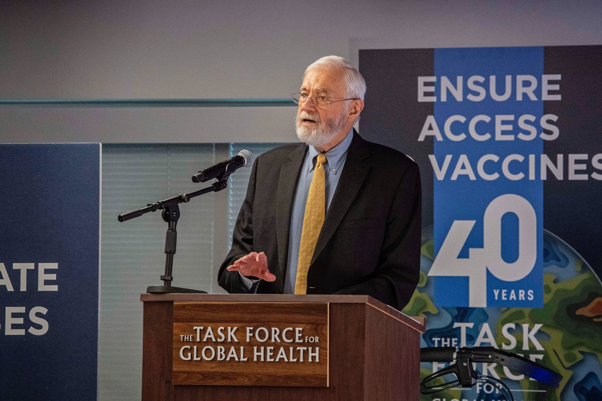 TFGH's tweet image. As part of our 40th anniversary celebration, @TFGH opened the William Foege Collaboration Center in #Decatur. Read more on the opening and about our co-founder Dr. Foege in this @Decaturish article: bit.ly/3S3BeA1 #40YearsofTaskForce
