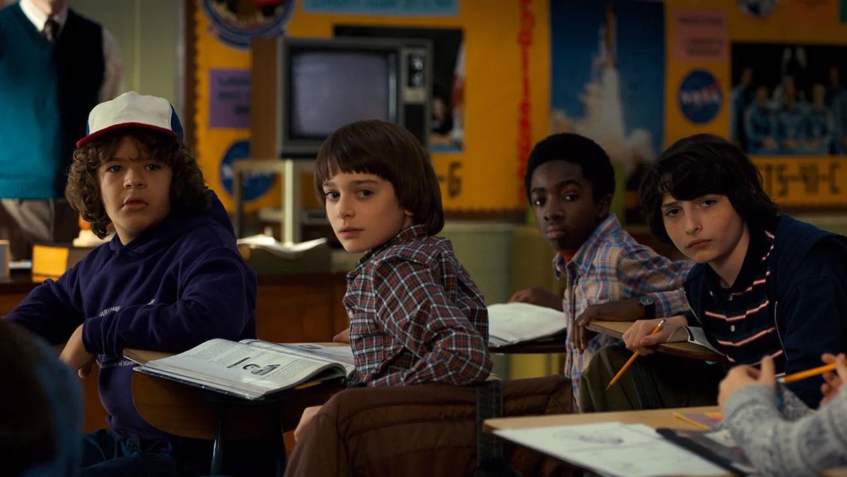 struniverse's tweet image. The last time we saw the four boys share scenes in school was season 2 back in 2017…