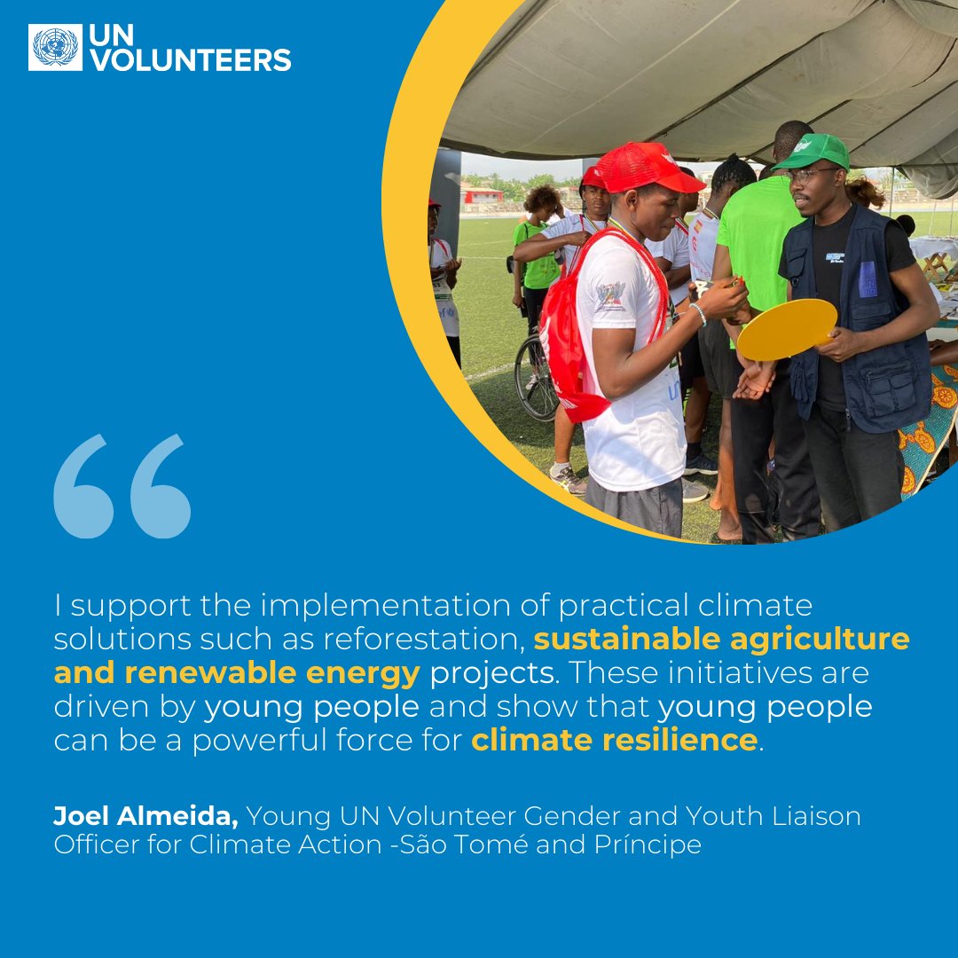 UNV_STP's tweet photo. Happy #YouthSkillsDay! 🎉 Let's celebrate the incredible talents and potential of young people worldwide. 📷 Invest in Youth Skills for Peace and Development.   #YouthEmpowerment https://t.co/E3r2Ss4KeW