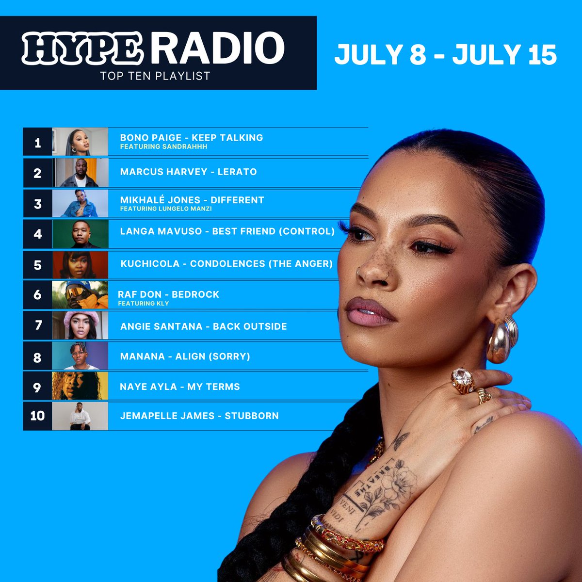 HypeMagazineSA's tweet photo. @JemapelleJames wrapping up #HypeRadio with his fire song "Stubborn" https://t.co/2vhw8IHCyJ https://t.co/4s57eZs9mY