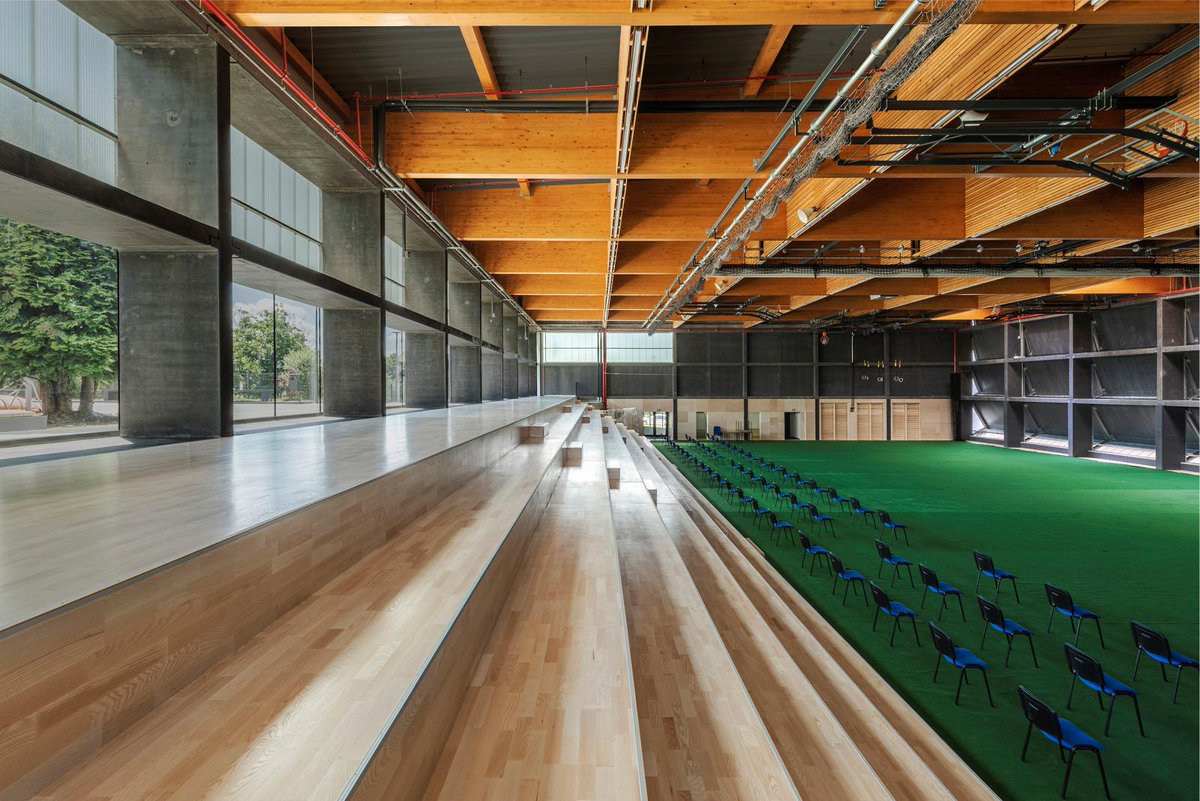 aasarchitecture's tweet image. Zlatar Bistrica Sports Hall by NOP Studio
#architecture #sportcenter @nop.studio tinyurl.com/b3pa8z4s