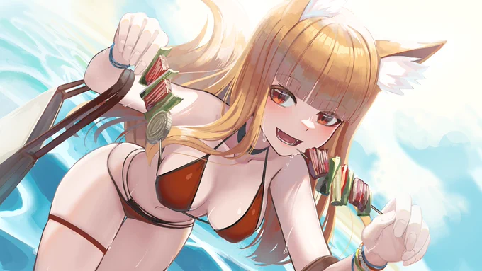 #海の日 #狼と香辛料 
