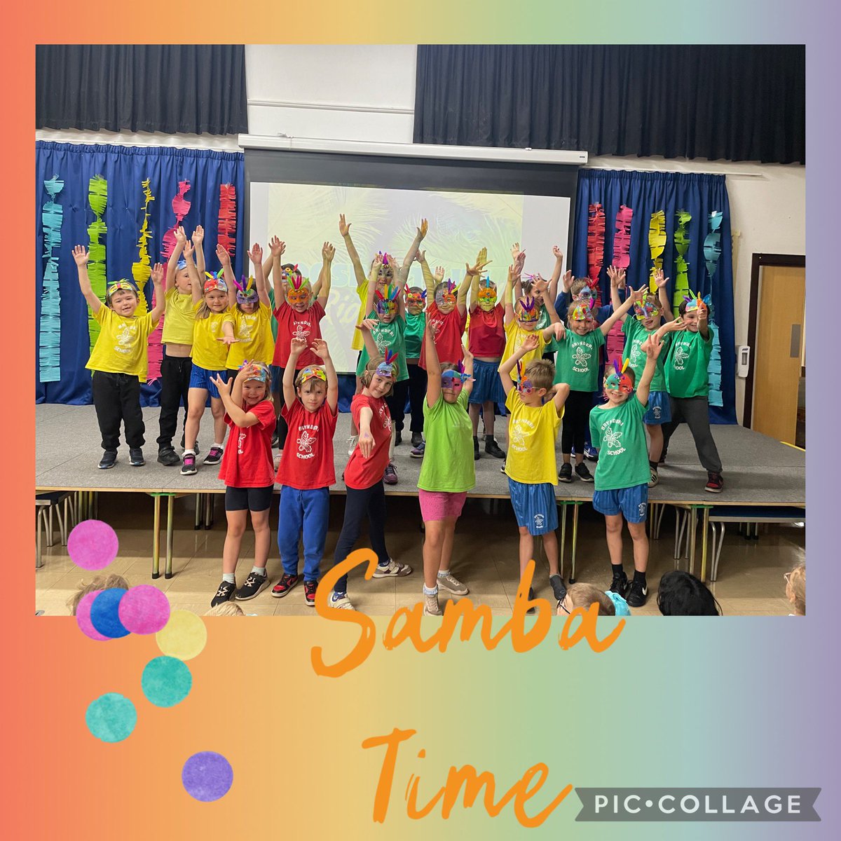 Rio de Vida <a href="/brynderiprimary/">brynderiprimary</a> today with <a href="/DeriBryn/">Bryn Deri Year 1 Class 2023-2024</a> &amp; <a href="/ndcwales/">National Dance Company Wales</a> Fantastic samba dancing everyone - we loved it 🎉🎢💃🕺🏻🎭