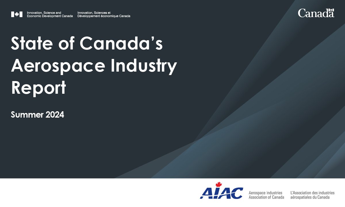 AIAC_News's tweet photo. Did you know Canada's #aerospace industry contributed nearly $29B to the economy in 2023 & supports 218,000 jobs!
Learn more from the latest State of Canada's Aerospace Industry report in collaboration with @ISED_CA: https://t.co/7JTnkGpaco
#DYK #cdnpoli #cdnaerospace #cdnecon https://t.co/TYMzjN7m6p