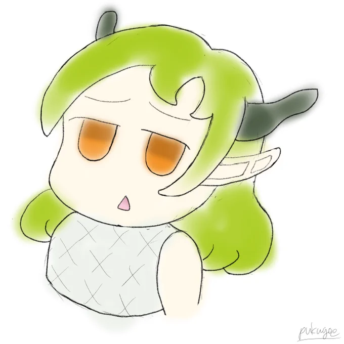 本日の30分絵ジト顔 