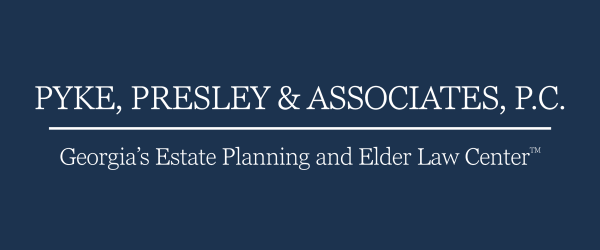 PykeLawGA's tweet photo. In case you missed our big announcement, we’re excited to share that Pyke &amp; Associates, P.C. is now Pyke, Presley &amp; Associates, P.C.!  In recognition of Suzanne’s contributions as an extraordinary estate planning attorney, leader, and mentor, her name has been added to the firm. https://t.co/ArEeavdICO