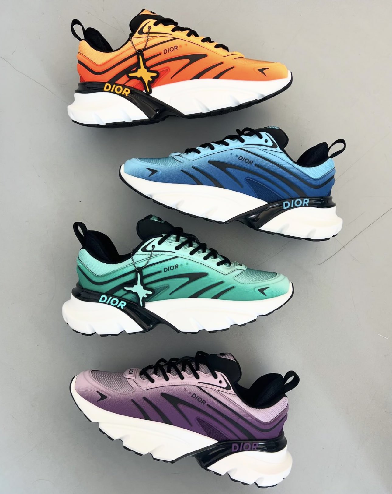 【★限定★】DIOR AND LEWIS HAMILTON スニーカー DIOR AND LEWIS HAMILTON B44 Blade Sneaker – LIMITED AND