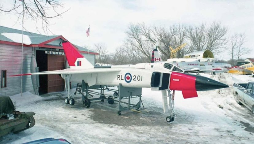 AVRO ARROW FOR SALE! 🚨

Pulled from hangar storage, this is a replica scale Avro Arrow constructed for use in the 1990s.

Own a piece of Canadian history on your lawn for only $12,500