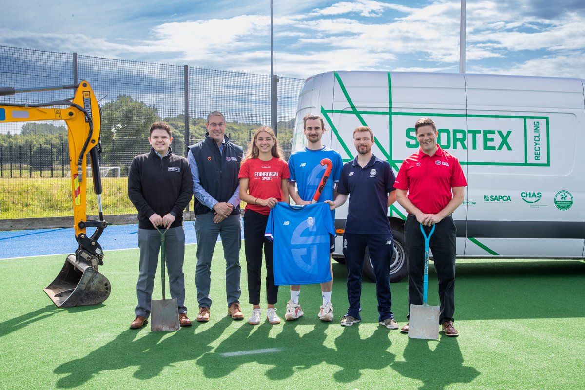 UoE Sport (@uoesport) on Twitter photo @edinburghuni is proud to announce an new partnership with <a href="/ScottishHockey/">Scottish Hockey</a> to establish a new Centre of Excellence as work begins today with <a href="/SportexGroup/">Sportex Group</a> (with Polytan) to lay a new artificial turf pitch on Hockey Pitch 2.
Read the full story here ➡️ edin.ac/3WpmfTD @edinburghuni is proud to announce an new partnership with <a href="/ScottishHockey/">Scottish Hockey</a> to establish a new Centre of Excellence as work begins today with <a href="/SportexGroup/">Sportex Group</a> (with Polytan) to lay a new artificial turf pitch on Hockey Pitch 2.
Read the full story here ➡️ edin.ac/3WpmfTD