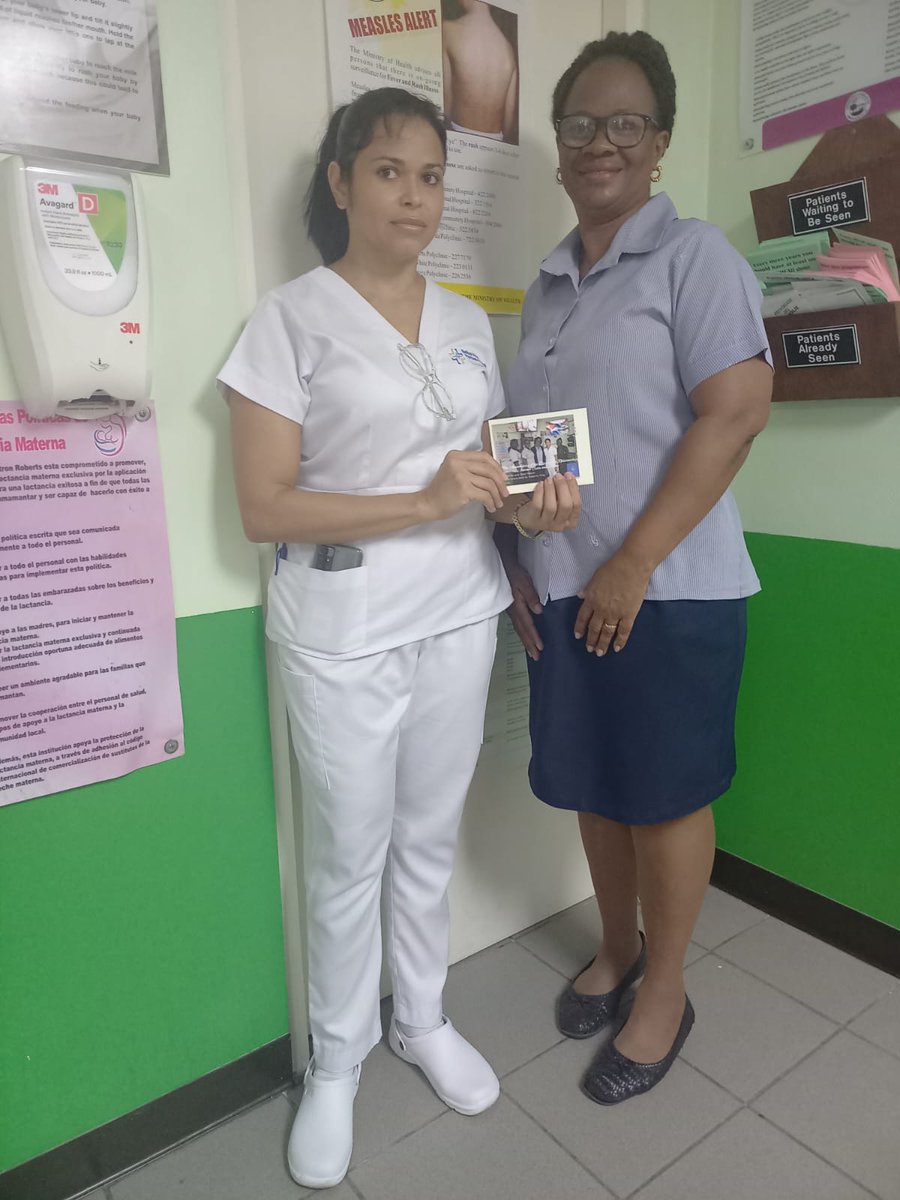 Desde la Matron Roberts Poly Clinic , los colaboradores de la salud cubana junto al personal beliceño, saludan el Aniversario 29  de las relaciones diplomáticas entre Cuba y Belice.
#CubaCoopera 
#CubaPorLaSalud 
#CubaPorLaVida
#BMCEnBelice
