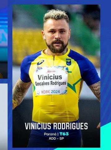 Nosso atleta convocado para Paralimpíadas de Paris. 
Não é sobre ser um ex BBB mais representar nossa nação. Estar entre o melhor do mundo 🇧🇷….. é o Brasil do Brasil