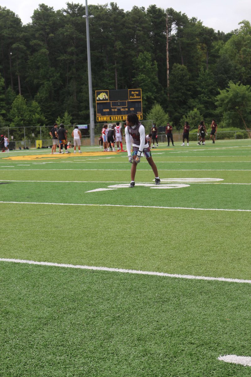 5ivefor6's tweet photo. Bowie state 7v7 https://t.co/j1BHCxtdNc