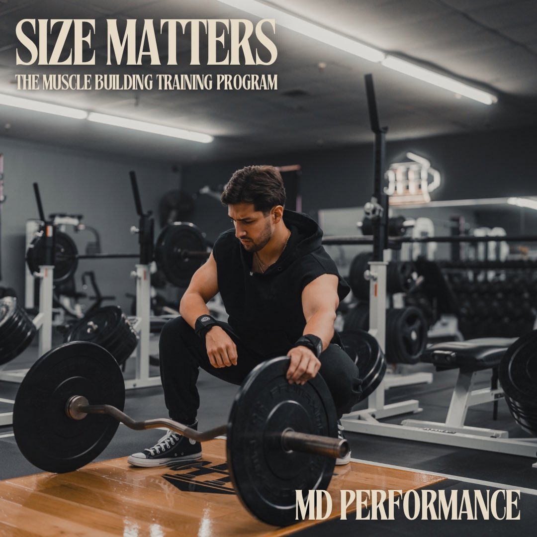 mdper4mance's tweet photo. SIZE MATTERS, The Muscle Building Training Program - OUT NOW. 📋 https://t.co/jgJxTjvgZA https://t.co/6gfNPCuL5F