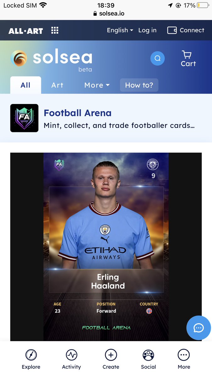 <a href="/cryptosanthoshK/">Crypto King👑💎</a> $Fa  🐐 

Tg - t.me/FootballArenaS…

Chart - dexscreener.com/solana/39u32t7…

#ManCity #goat #nft #SOL