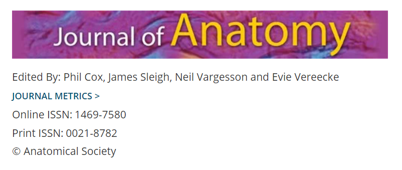 Journal of Anatomy tweet media