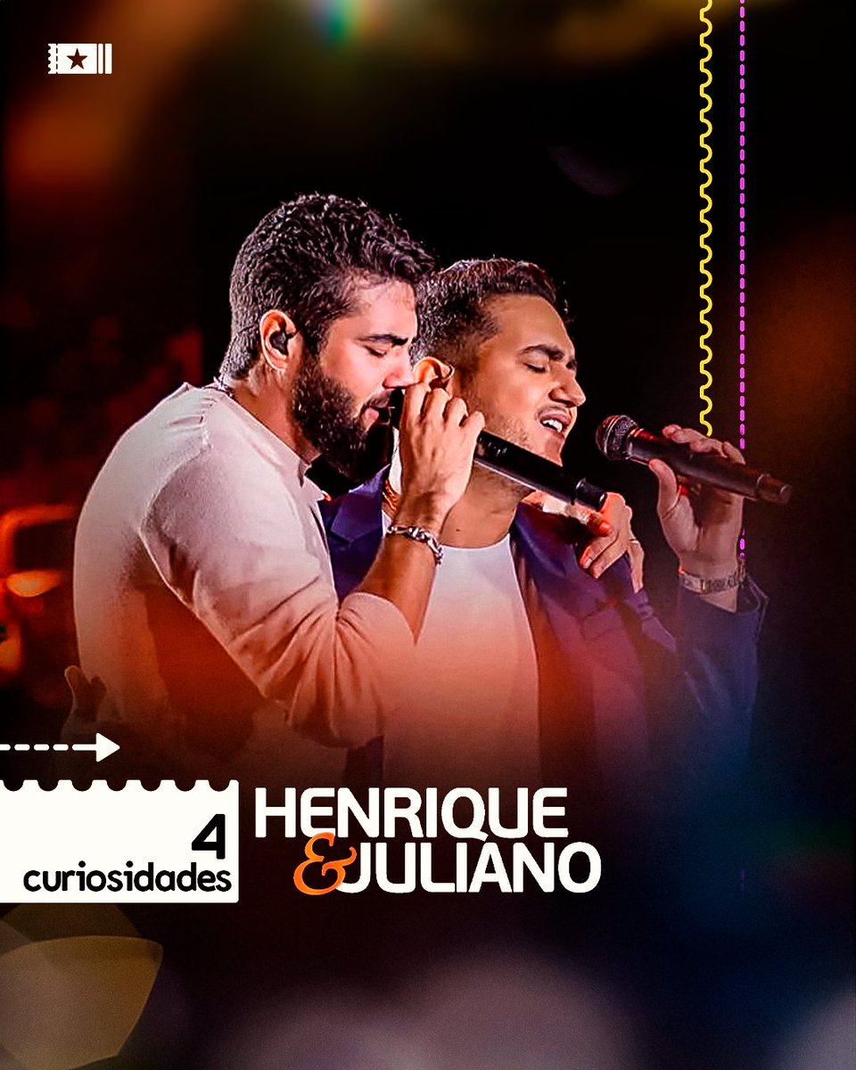 GuicheWeb's tweet image. Vem conhecer um pouco mais da dupla @henriqueejuliano 🤠​

🎟️​ E não se esqueça: o show deles no Mineirão está chegando! 20/07 vai ser inesquecível.

🔥​Últimos ingressos!
Link: guicheweb.com.br/henrique-e-jul… 

#GuicheWeb #Nasala
#HenriqueeJuliano #Mineirao