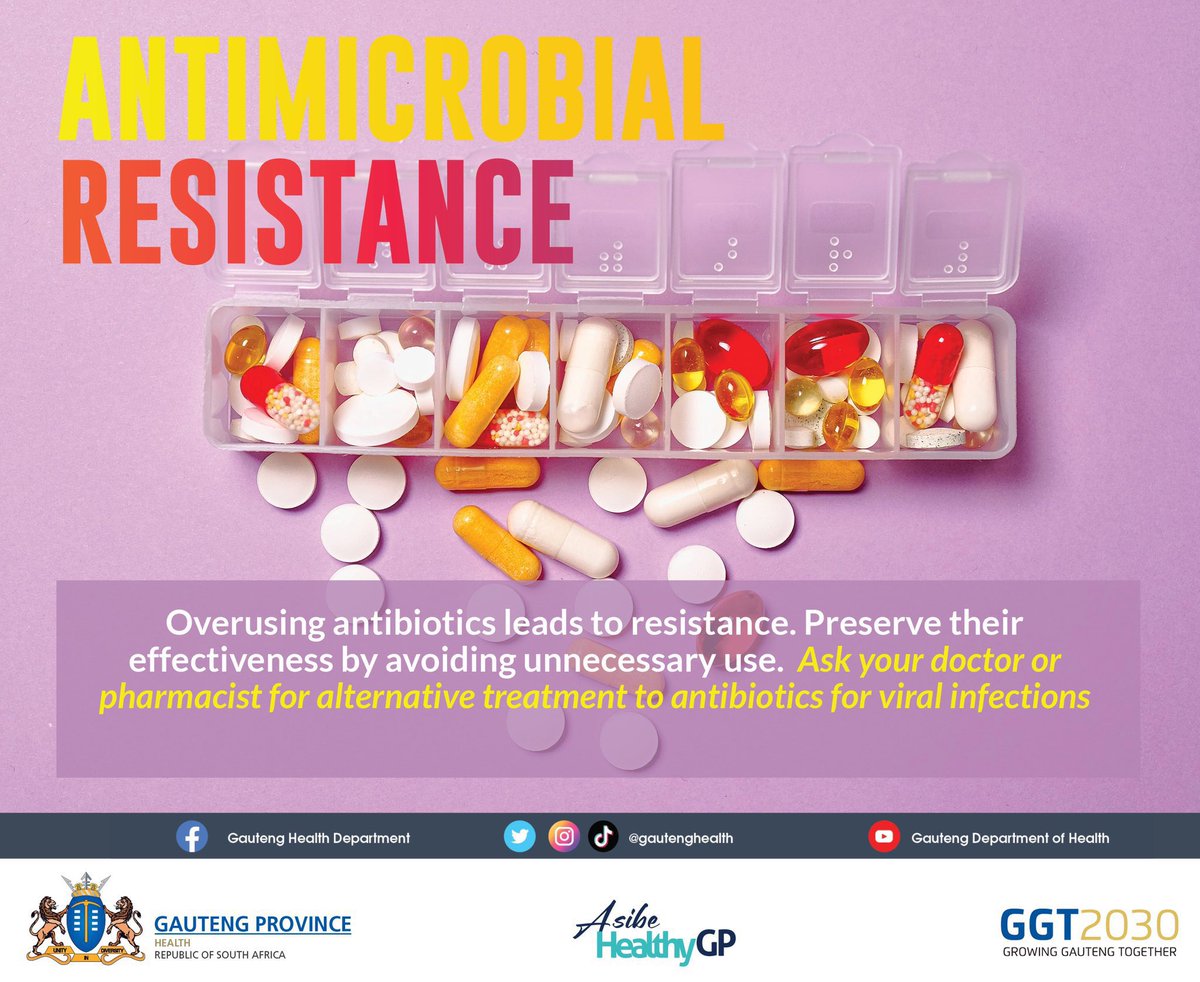 You know you’re guilty of asking for antibiotics to get rid of that flu or cold. Be careful not to misuse antibiotics as it can lead to common bacteria being difficult to treat due resistance of the life-saving medication #AntimicrobialResistance
