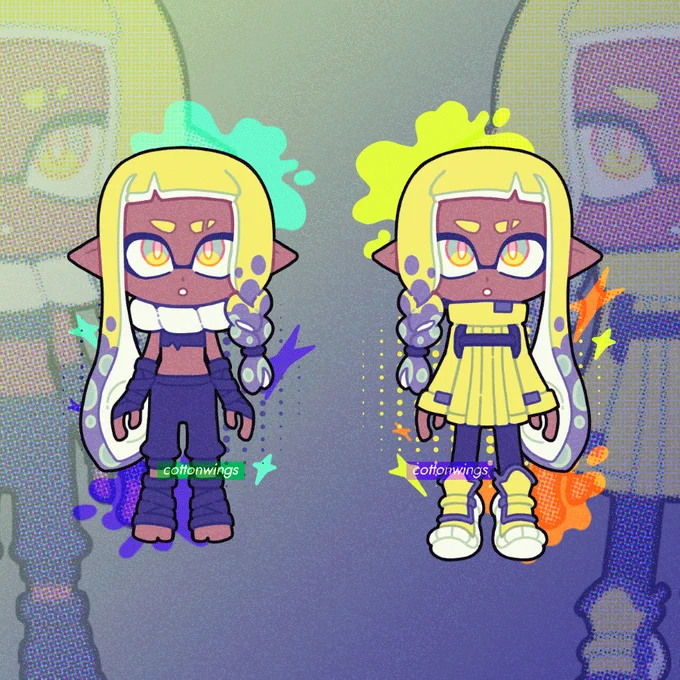 8 + 3 + n3 + 4#splatoon 