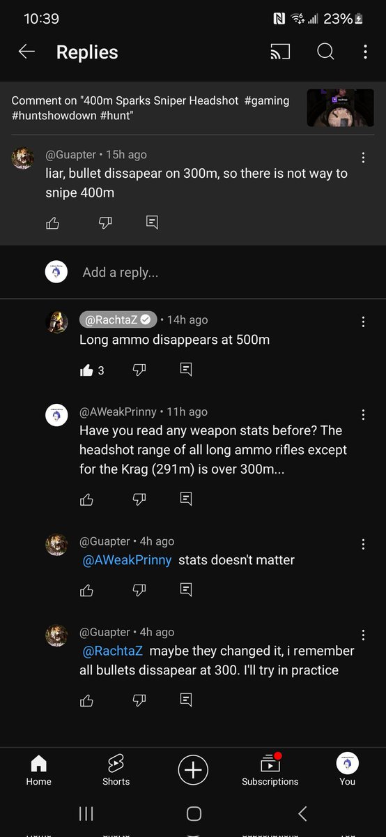 OnyxNuclear's tweet photo. @HuntShowdown @Buckwild_Abrams You guys really have an exceptional playerbase. Please stop catering to people like this. https://t.co/qevTlvfjsB