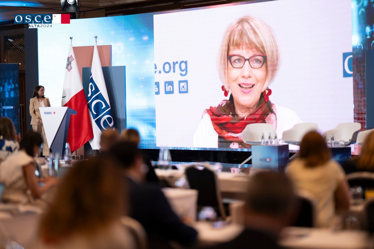 Malta at the OSCE (@osce24mt) on Twitter photo <a href="/OSCE/">OSCE</a> @MinisterIanBorg <a href="/natmeli/">Natasha Meli Daudey</a> <a href="/HelgaSchmid_SG/">Helga Schmid</a> <a href="/elinavaltonen/">Elina Valtonen</a> <a href="/MFETMalta/">Malta</a> <a href="/ThomasAttard/">Thomas Attard 🇲🇹🇪🇺</a> <a href="/D_M_Borg/">D. M. Borg</a> <a href="/michael_cluett/">Michael Cluett</a> <a href="/SaydonGiulia/">Giulia Saydon</a> <a href="/EmanuelDarmanin/">Emanuel Darmanin</a> <a href="/MITAmalta/">MITAmalta</a> <a href="/AlenaKupchyna/">Alena Kupchyna</a> <a href="/andre_xuereb/">André Xuereb</a> In her opening remarks, <a href="/OSCE/">OSCE</a> Secretary General <a href="/HelgaSchmid_SG/">Helga Schmid</a> emphasized that the rise of new technologies, such as #AI, makes protecting our networks & citizens an ever more complex challenge. She highlighted the imperative of continuing to build capacities & strengthen <a href="/OSCE/">OSCE</a> @MinisterIanBorg <a href="/natmeli/">Natasha Meli Daudey</a> <a href="/HelgaSchmid_SG/">Helga Schmid</a> <a href="/elinavaltonen/">Elina Valtonen</a> <a href="/MFETMalta/">Malta</a> <a href="/ThomasAttard/">Thomas Attard 🇲🇹🇪🇺</a> <a href="/D_M_Borg/">D. M. Borg</a> <a href="/michael_cluett/">Michael Cluett</a> <a href="/SaydonGiulia/">Giulia Saydon</a> <a href="/EmanuelDarmanin/">Emanuel Darmanin</a> <a href="/MITAmalta/">MITAmalta</a> <a href="/AlenaKupchyna/">Alena Kupchyna</a> <a href="/andre_xuereb/">André Xuereb</a> In her opening remarks, <a href="/OSCE/">OSCE</a> Secretary General <a href="/HelgaSchmid_SG/">Helga Schmid</a> emphasized that the rise of new technologies, such as #AI, makes protecting our networks & citizens an ever more complex challenge. She highlighted the imperative of continuing to build capacities & strengthen