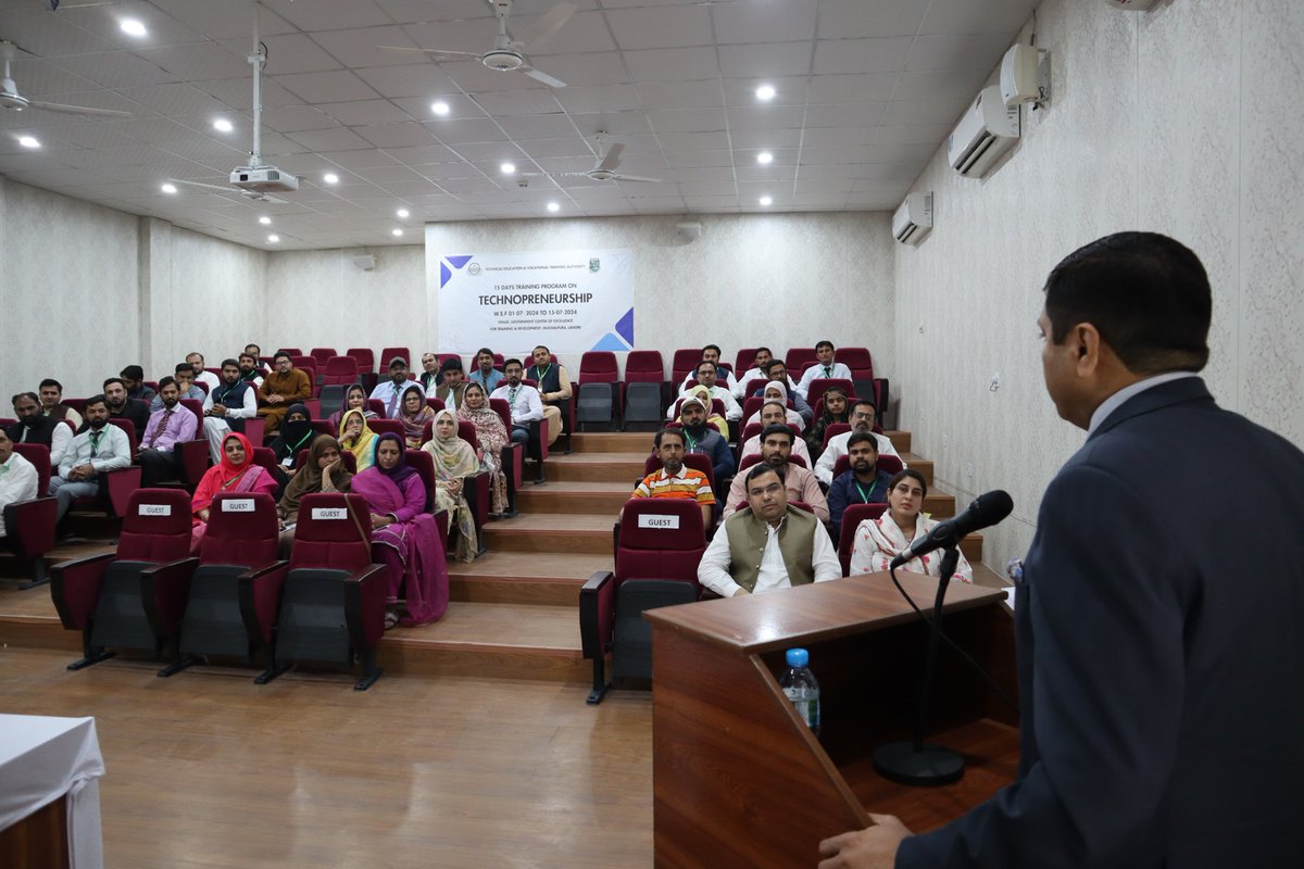 TEVTA Center of Excellence Lahore tweet media